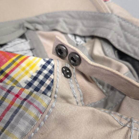 2 Jamont Flat Newsboy Caps Patchwork Multi Color Adjustable Cotton Cabbie - Picture 12 of 12